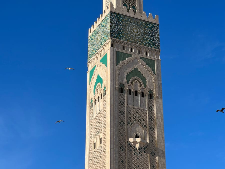 Minaret Against the Blue